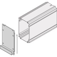 SCHROFF Insteekmodule type frame Frontplaat, Refrofit-afscherming, 3 HE, 28 HE, 2,5 mm, Al, geanodiseerd front, geleidend front