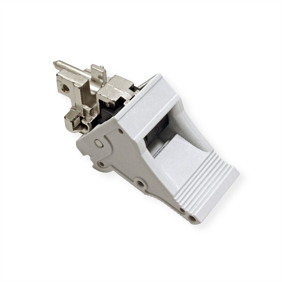 SCHROFF Inserter/Extractor handgreep type IEL, grijze hendel, zwarte knop, onder, 10 stuks
