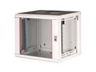 ROLINE 19-inch wandbehuizing Pro 9 U, 600x450 BxD grijs