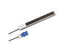SCHROFF contactdoosstrook, IEC C19, 16 A, IEC 60309-stekker, 8x IEC C19, 19".