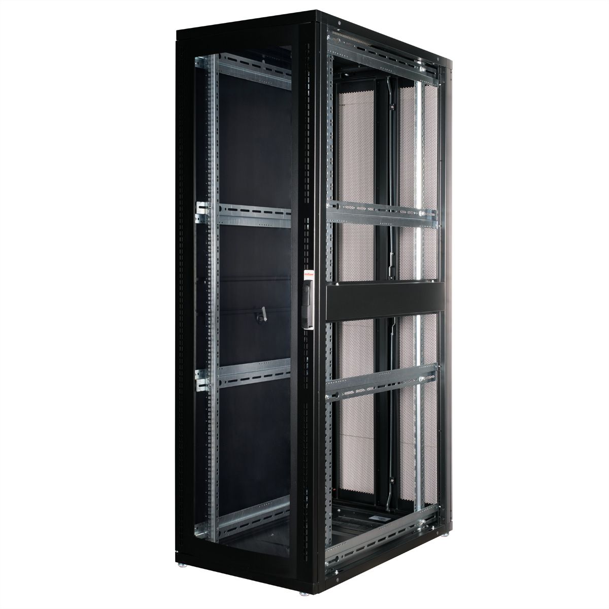 ROLINE 19-inch server rack Pro 42 U, 600x1000 WxD black Perspex