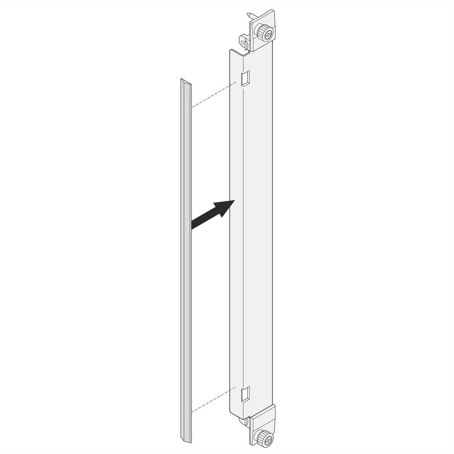 SCHROFF ATCA Mesh Gasketing for Front Panel, Self-Adhesive