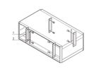SCHROFF RatiopacPRO EMC Shielding Kit, Front Panel to Side Panel, 3 U
