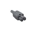 BACHMANN C15 connector voor warme apparaten Type 789 155°C