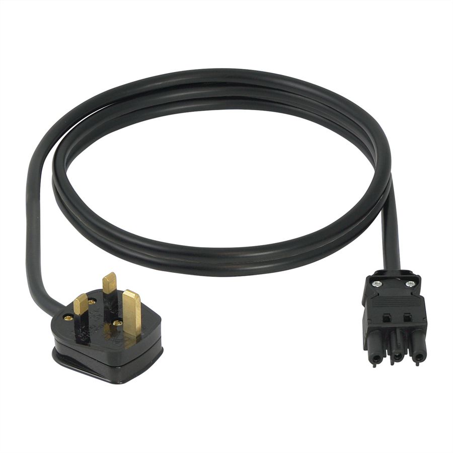 SCHROFF Wieland® Connecting Cables for Socket Strip, GST18, 2.5 m, BS plug