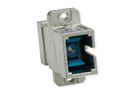 TELEGÄRTNER SC Adaptor, Multimode and Singlemode, Ceramic sleeve, metal housing