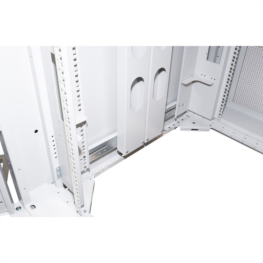 ROLINE colocation-kast 45HE 800x1000 mm, 2 compartimenten, grijs