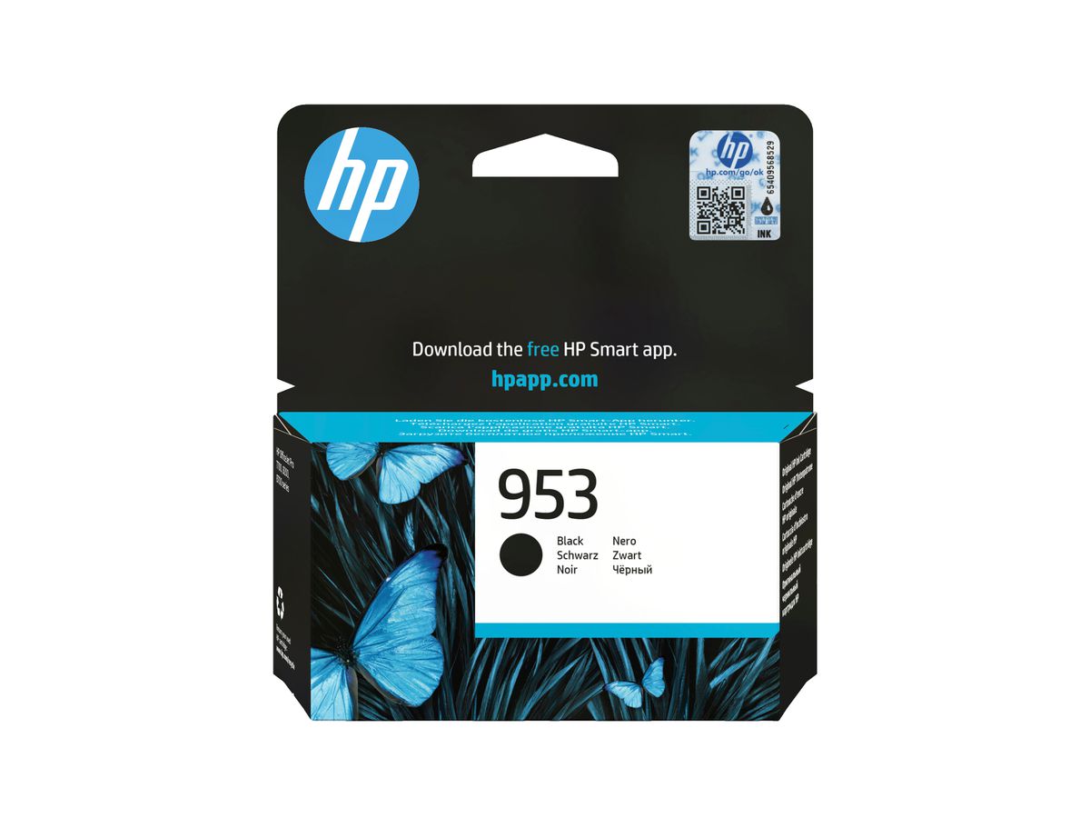 HP 953 originele zwarte inktcartridge