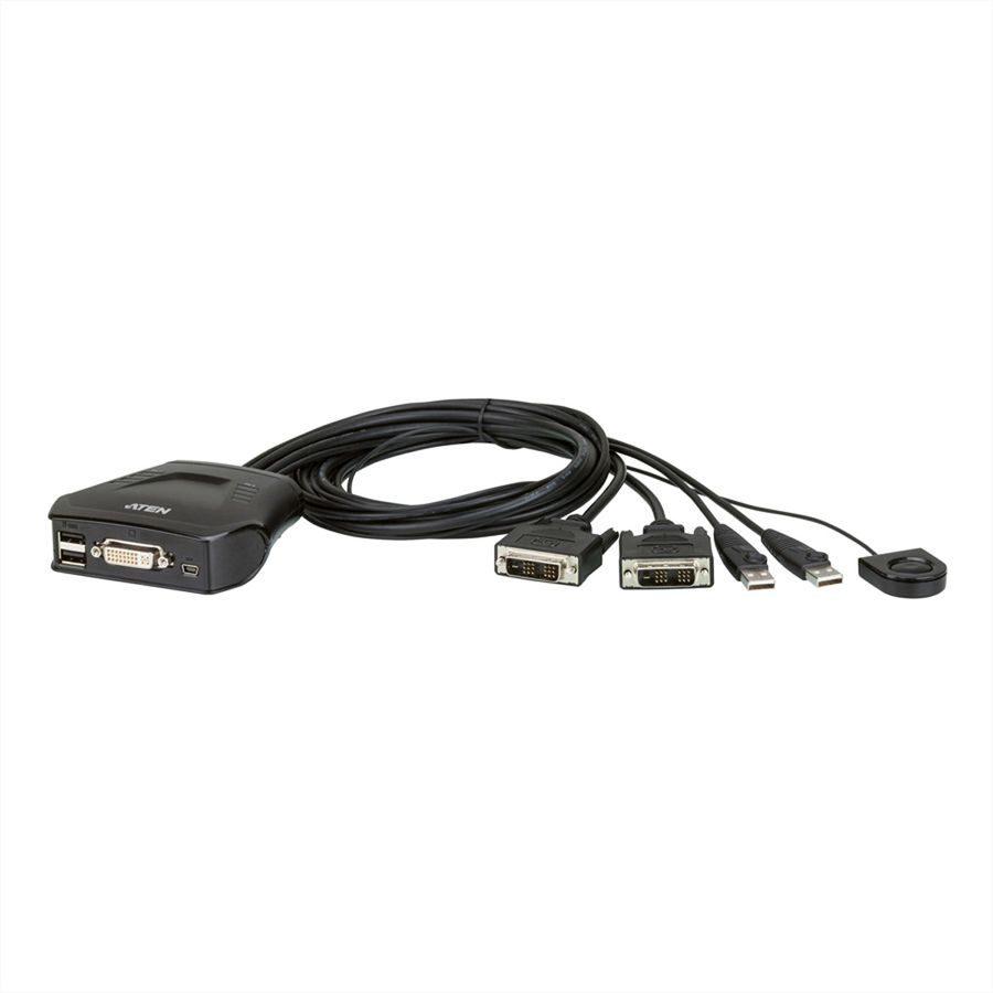 ATEN CS22D 2-Poorts USB DVI KVM Switch