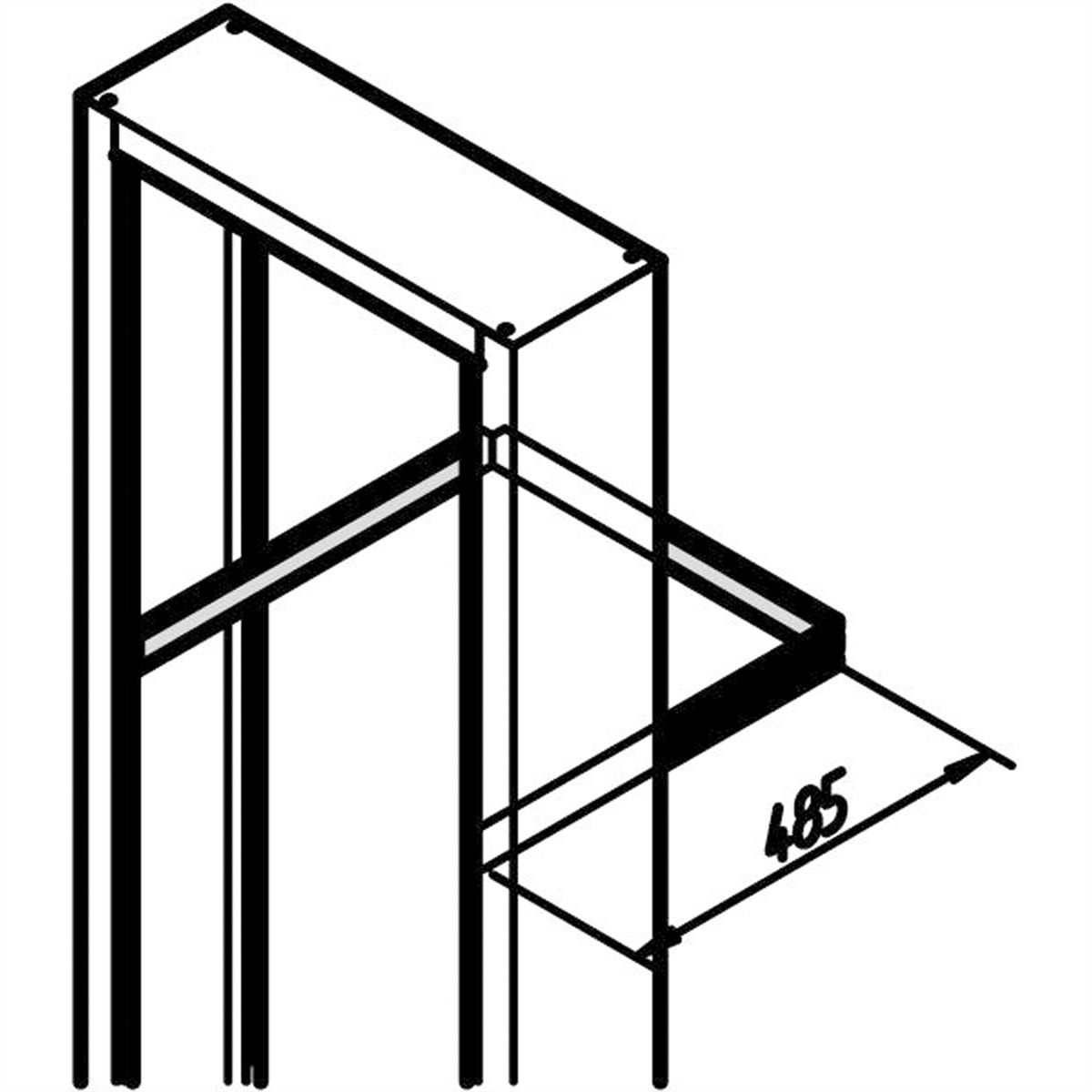 SCHROFF Labrack Cable Support Rail