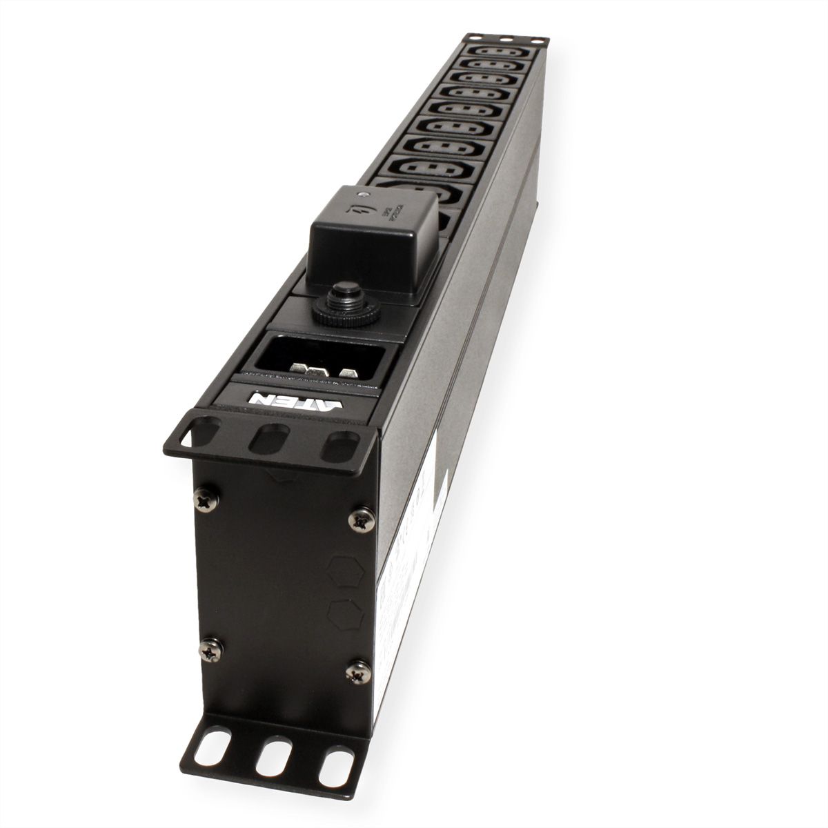 ATEN PE0218SG 1HE 16A 18-poorts basis PDU met overspanningsbeveiliging