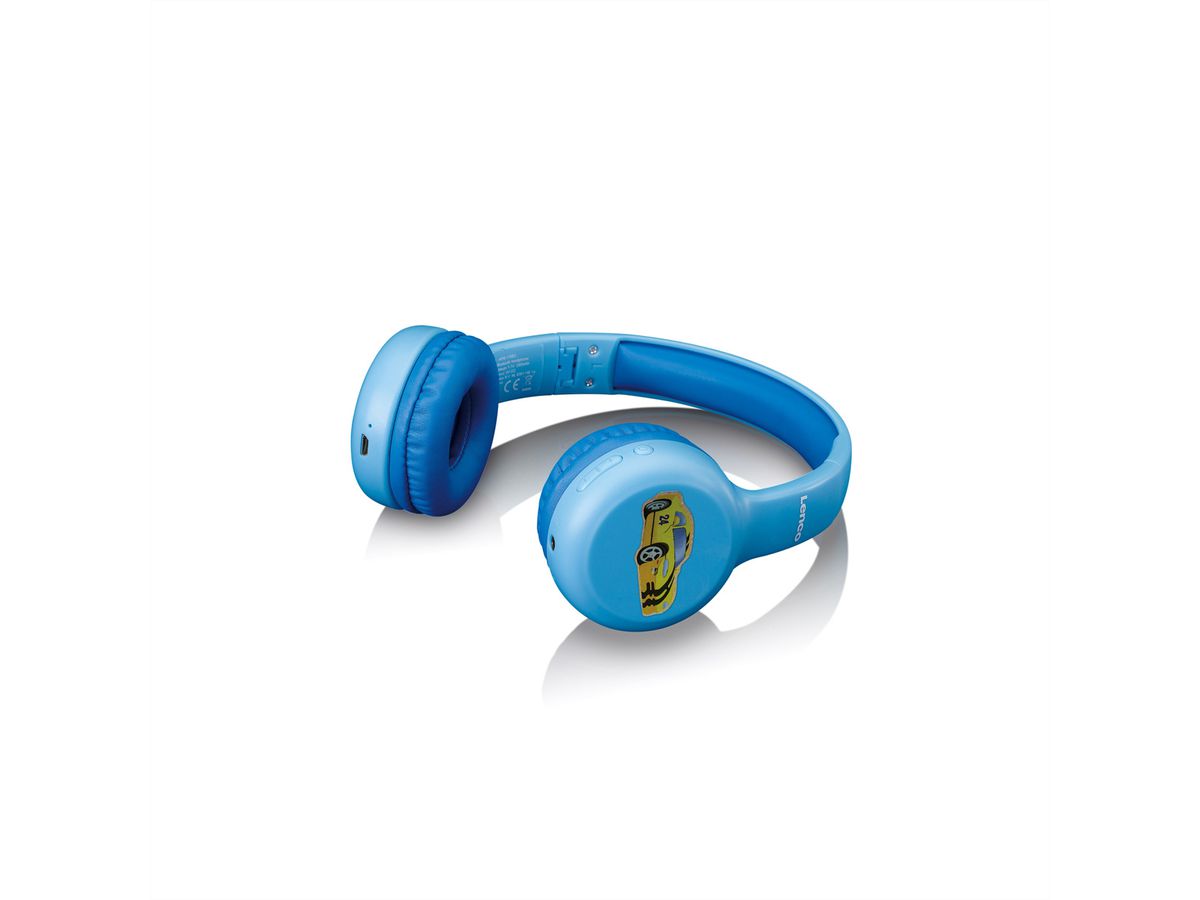 Lenco koptelefoon voor kinderen HPB-110, Blauw