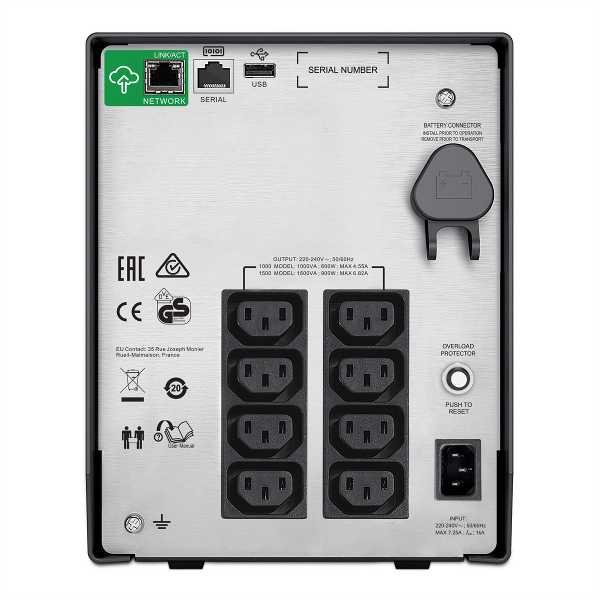 APC SMC1000i-C , Line Interactive UPS