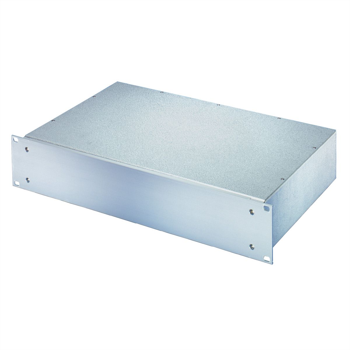 SCHROFF MultipacPRO 19" Chassis, Steel, AlZn, Plain Top and Base, 2 U, 340 mm