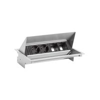 BACHMANN CONEO SET 2x earthing contact 2x ABD, silver