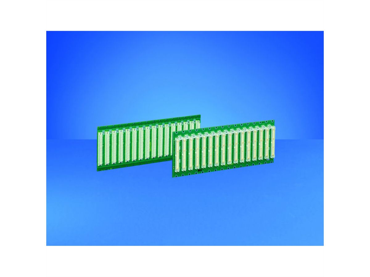 SCHROFF VMEbus J2 Backplane  3 U, 2 Slots