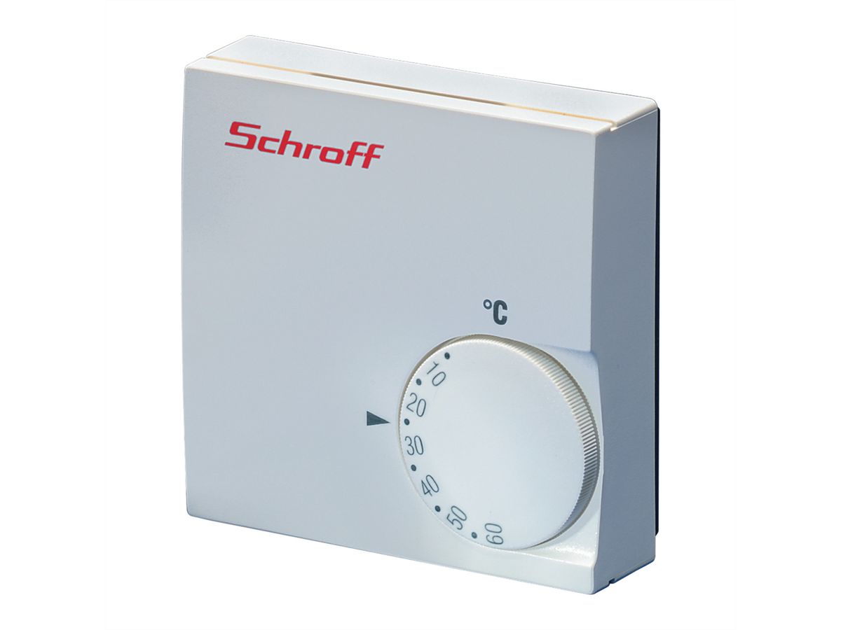 SCHROFF Thermostat With Integrated Temperature Sensor for Heaters or Fan