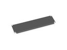 VALUE 19" Blank Panel, 4U, Metal, black