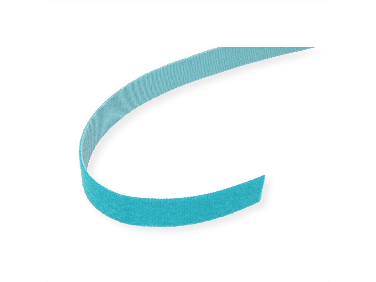 VELCRO® One Wrap® Band 20 mm breit, türkis, 25 m