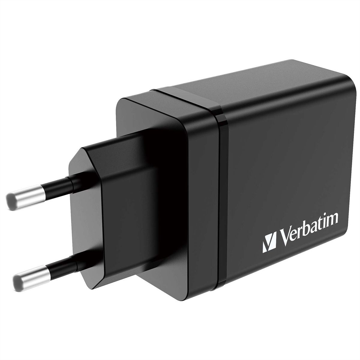 VERBATIM Ladeadapter 30W GaN schwarz