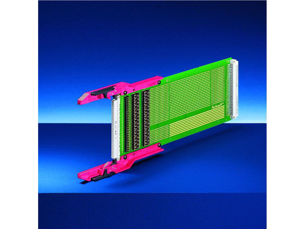 SCHROFF testadapter voor DIN-aansluiting type B, 3 HE, 160 mm