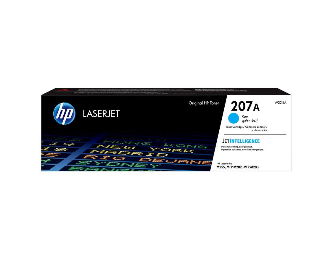 HP 207A originele cyaan LaserJet tonercartridge