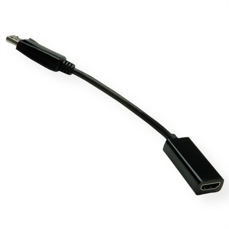 VALUE DisplayPort - HDMI Adapter, v1.2, DP Male-HDMI Female