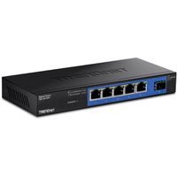 TRENDnet TEG-S51SFP 5-Port Switch Gigabit with SFP Slot