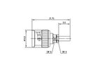 TELEGÄRTNER BNC-Crimpstecker 50 Ohm, Crimp G3, für RG-178B/U