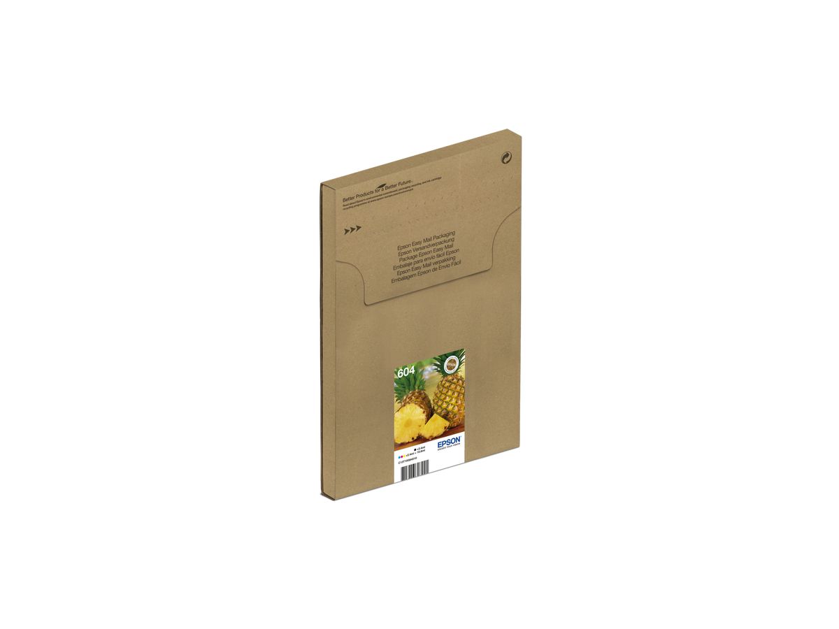Epson 604 EasyMail inktcartridge 4 stuk(s) Origineel Normaal rendement Zwart, Cyaan, Magenta, Geel