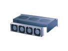 SCHROFF Ventilatoreenheid met behuizing voor 19" Duwventilator, 2 HE, axiaal, 230 VAC