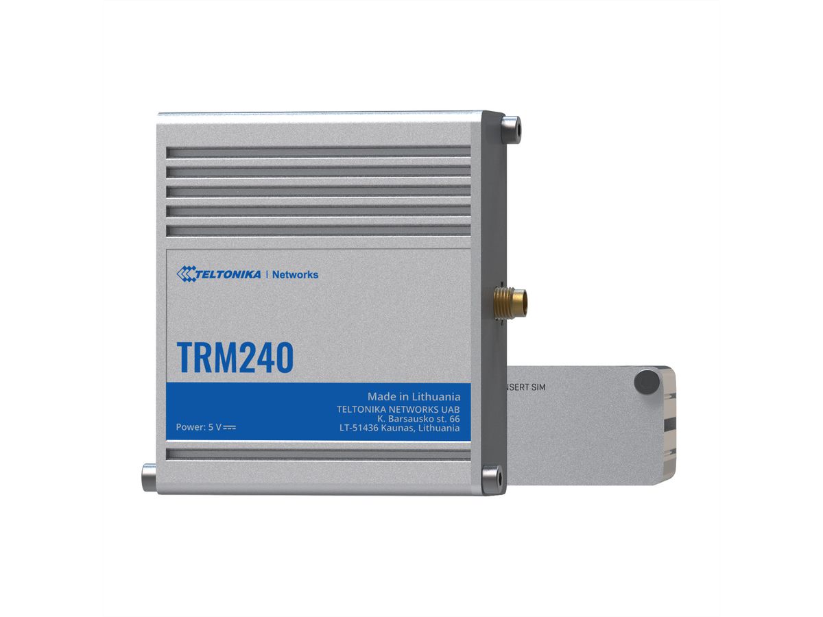 TELTONIKA TRM240 LTE/4G/3G/2G Industriële modem