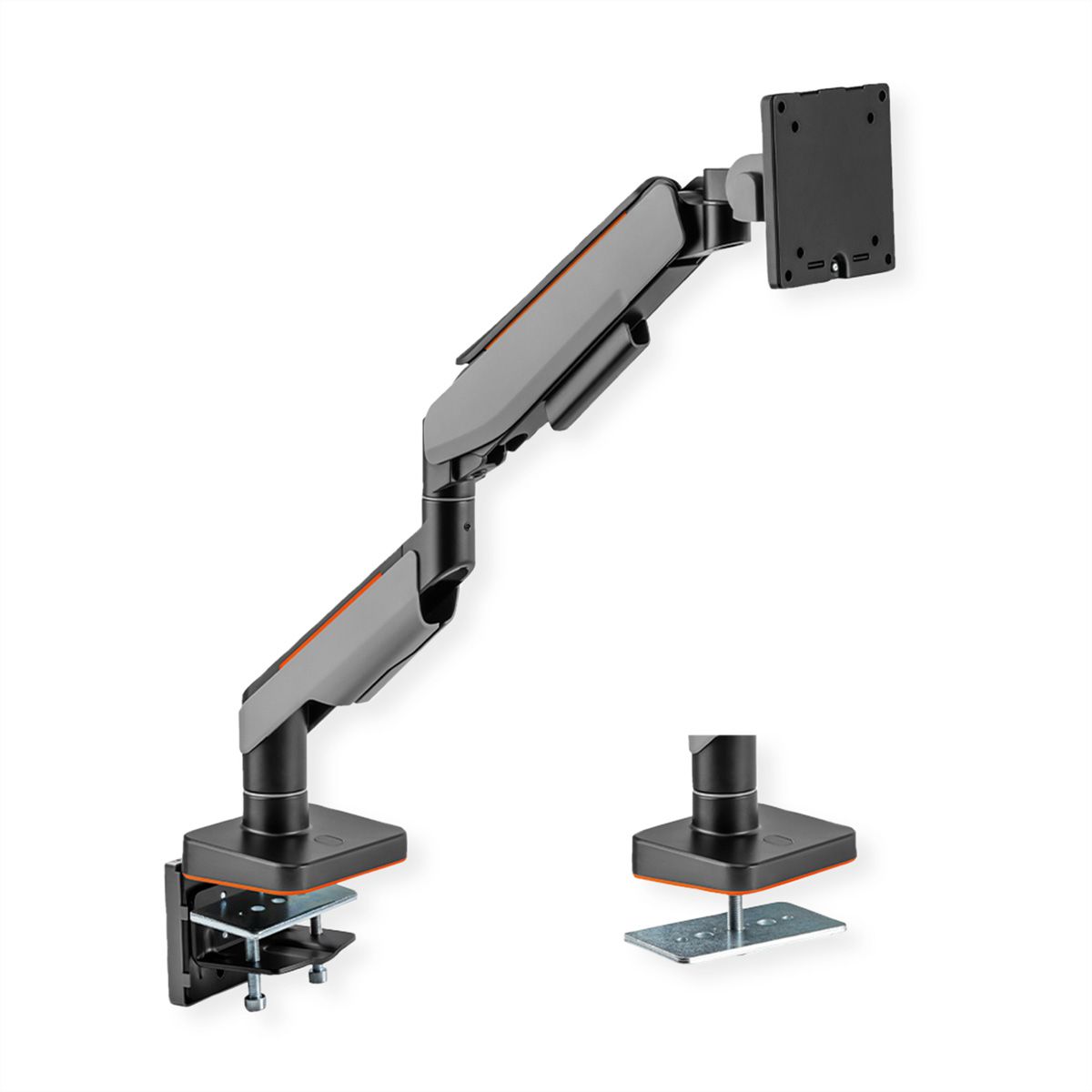 ROLINE LCD arm, tafelmontage, gasveer, 5 draaipunten, max. 20 kg