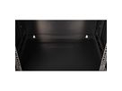 VALUE 19-Zoll Wandgehäuse 12HE, 600x450mm schwarz, Bausatz
