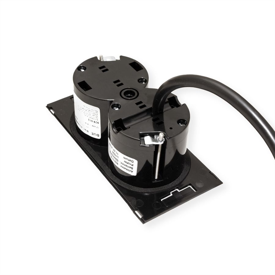BACHMANN DUE 2xUTE 0.2m GST18, black, 0.2 m