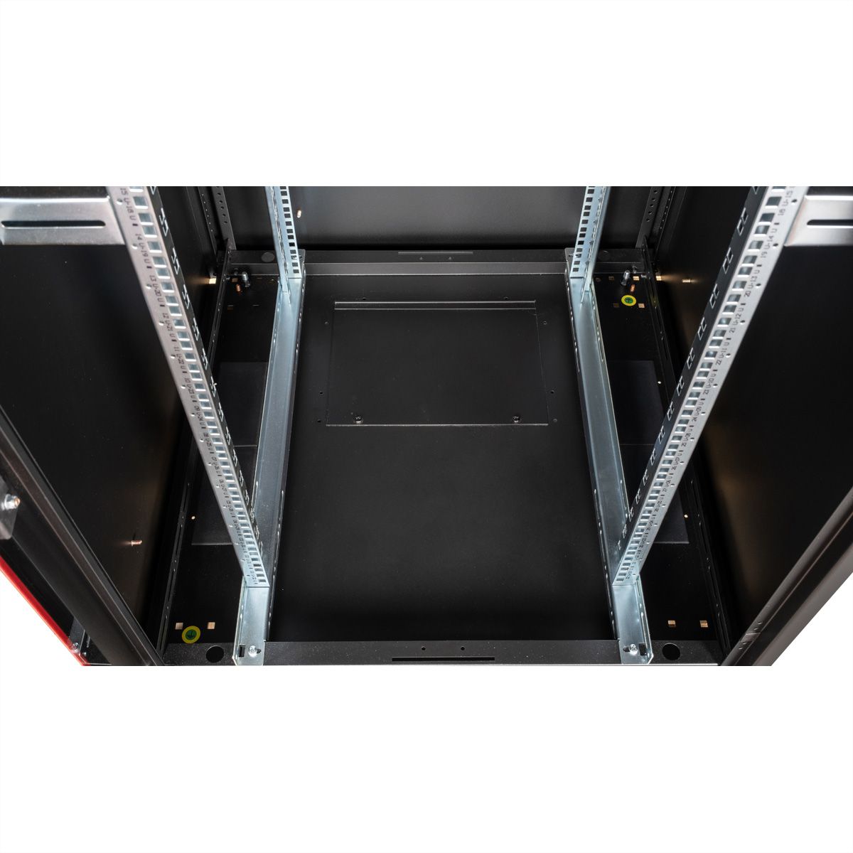 ROLINE 19-inch network cabinet Basic 32 U, 600x600 WxD glass door black