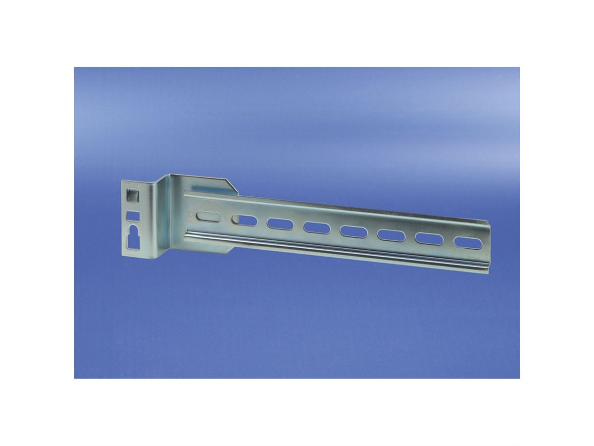 SCHROFF DIN Rail for Heater, TS 35/7.5 With Mounting Bracket for 19" Panel/Slide Mount