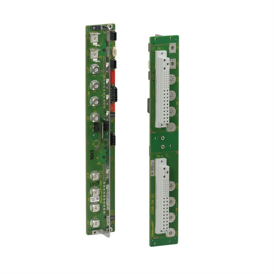 SCHROFF CPCI Power Backplane With P 47 Connector, 6 U, 8 HP, 2x P47