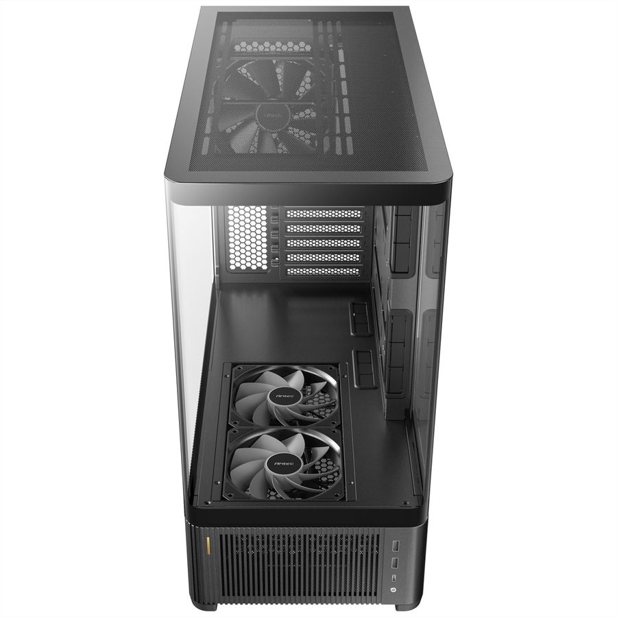 ANTEC Constellation C6 Curve Air PC Gehäuse ATX Midi Tower, schwarz