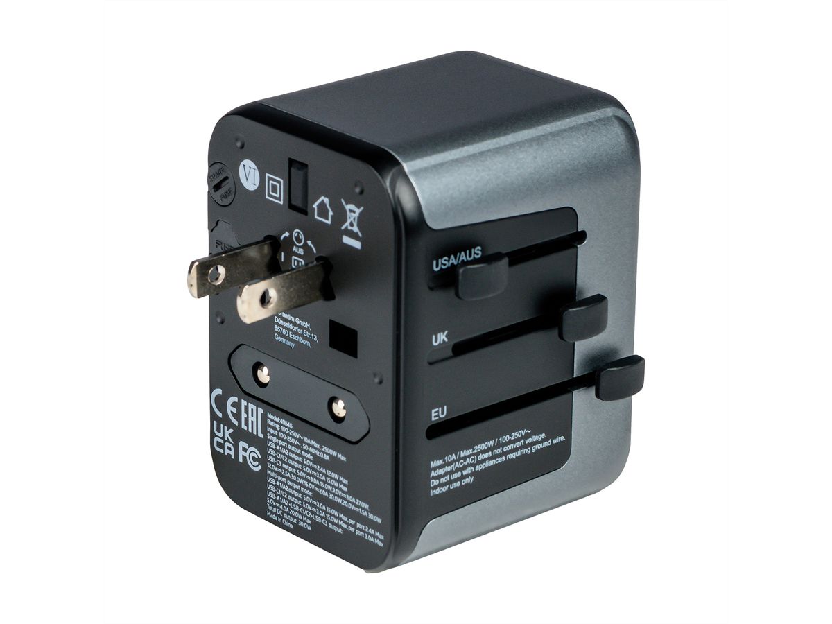 VERBATIM Universal Traveladapter UTA-03, weltweit