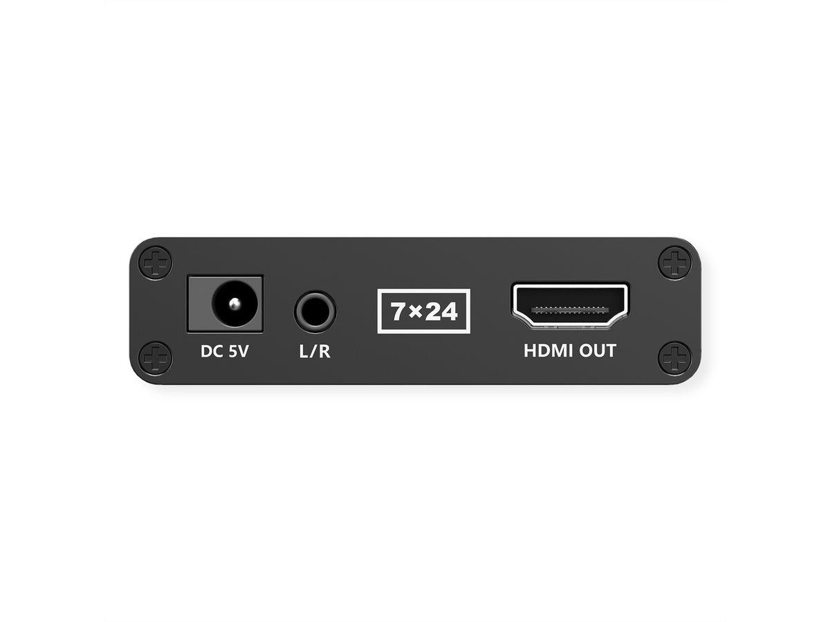 VALUE KVM-Extender via Cat.6/6A, HDMI, max. 70m