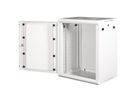ROLINE 19” wandbehuizing Basic Plus 18U, 600x450 BxT grijs
