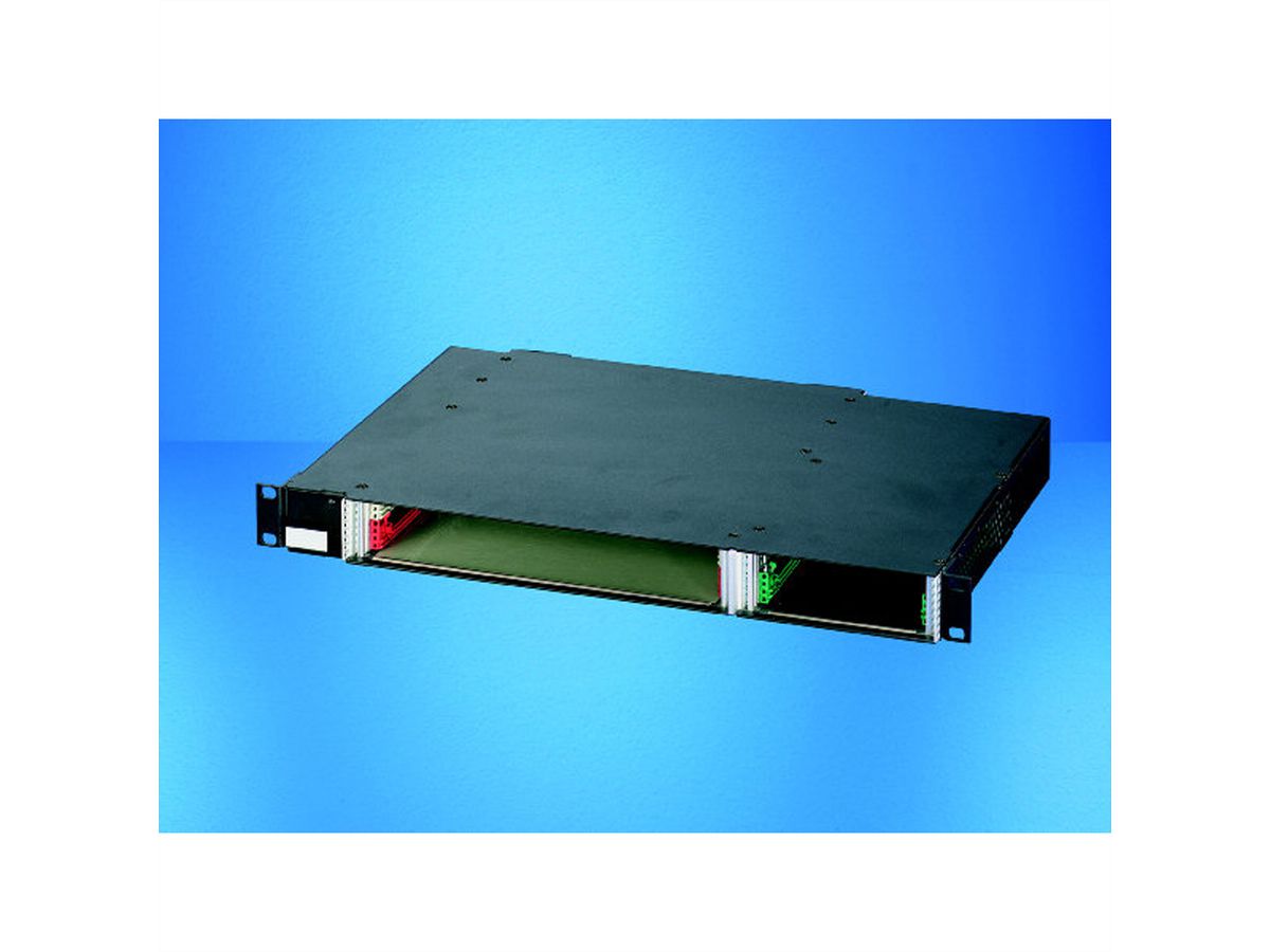 SCHROFF CPCI-systeem voor pluggable PSU, horizontaal, 1 HE, 2 sleuven
