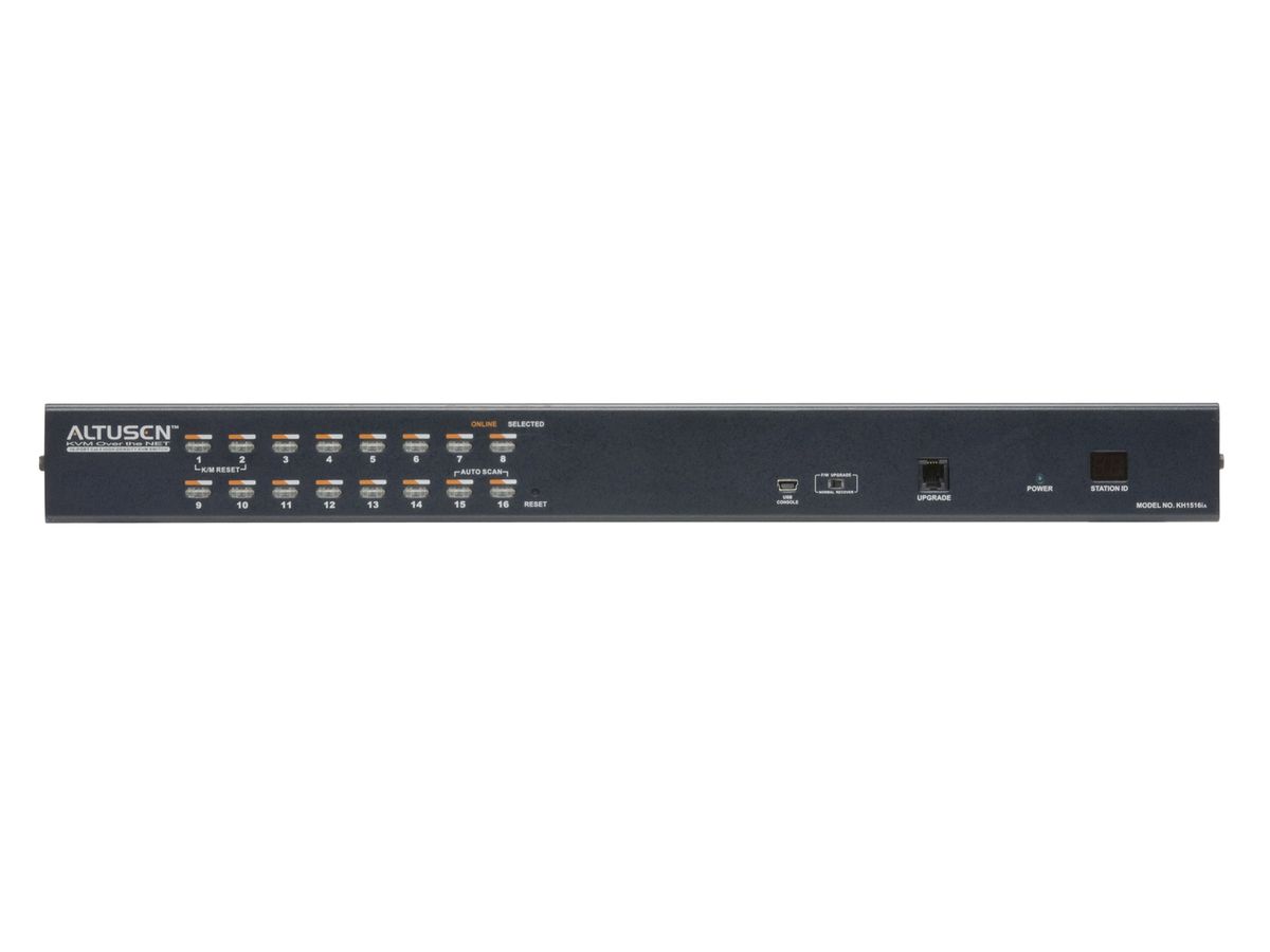 ATEN KH1516Ai KVM Over-IP Switch, VGA, PS/2-USB over Cat 5, 16 Poorts