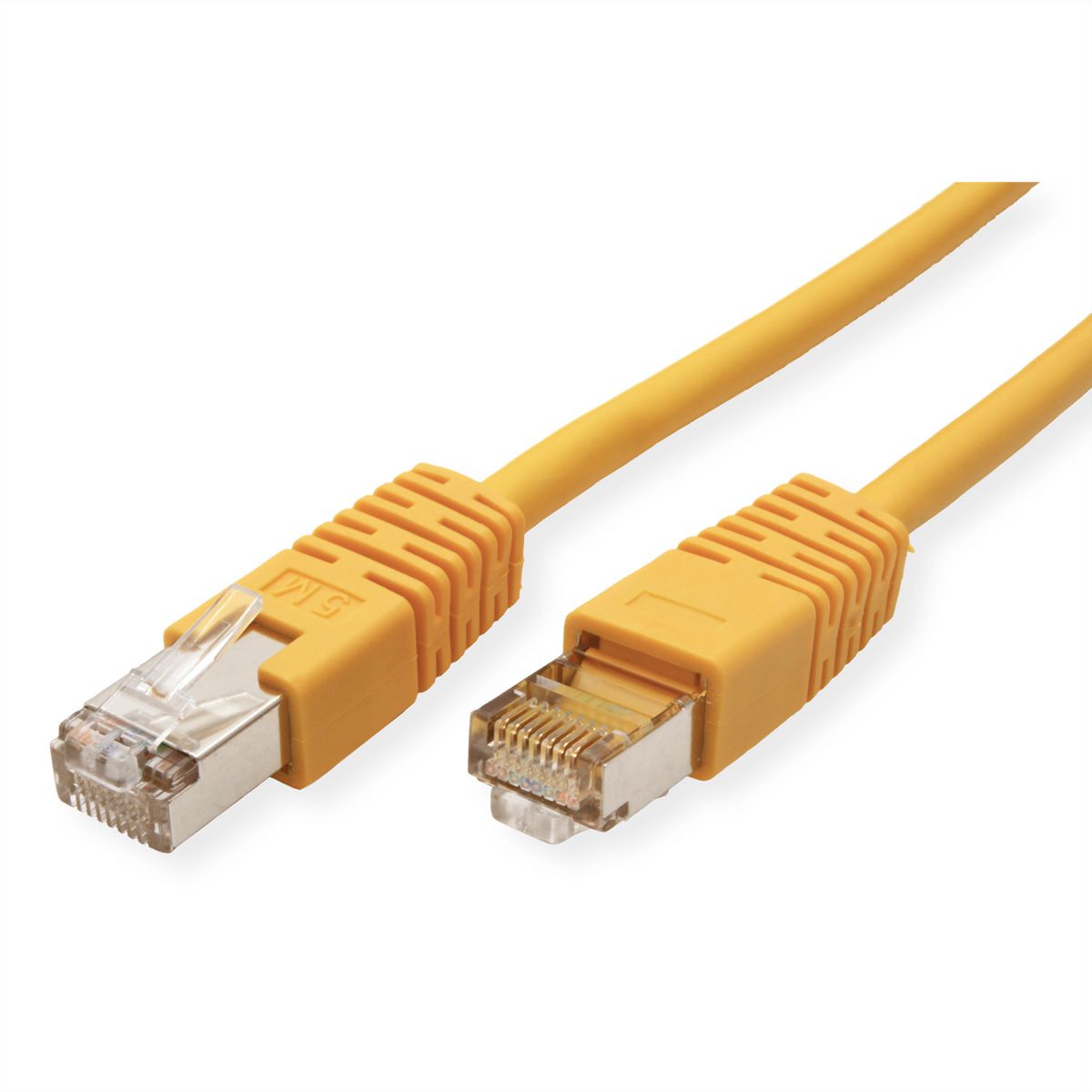 ROLINE patchkabel Cat.5e (Klasse D) SF/UTP, geel, 2 m