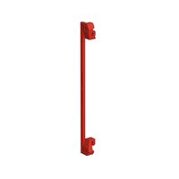 SCHROFF PCB Bracket for Fixing Front Panel/PCB, Plastic, Red