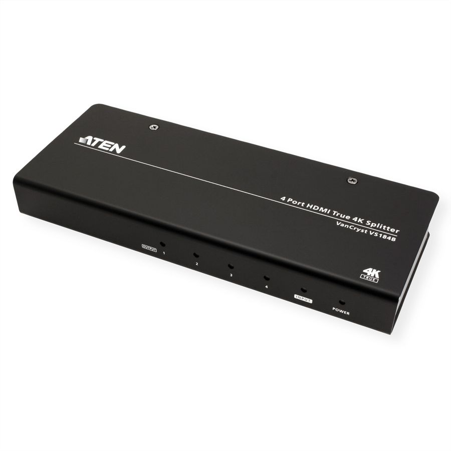 ATEN VS184B 4-Poorts HDMI Splitter True 4K/2K