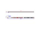 BACHMANN IT PDU ALU 1HE 20xC13 4xC19 2xLS CEE 32A blauw