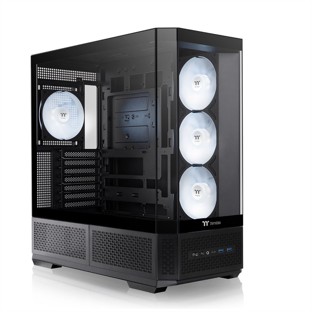 Thermaltake TR300 TG ARGB Mid Tower Case, Black