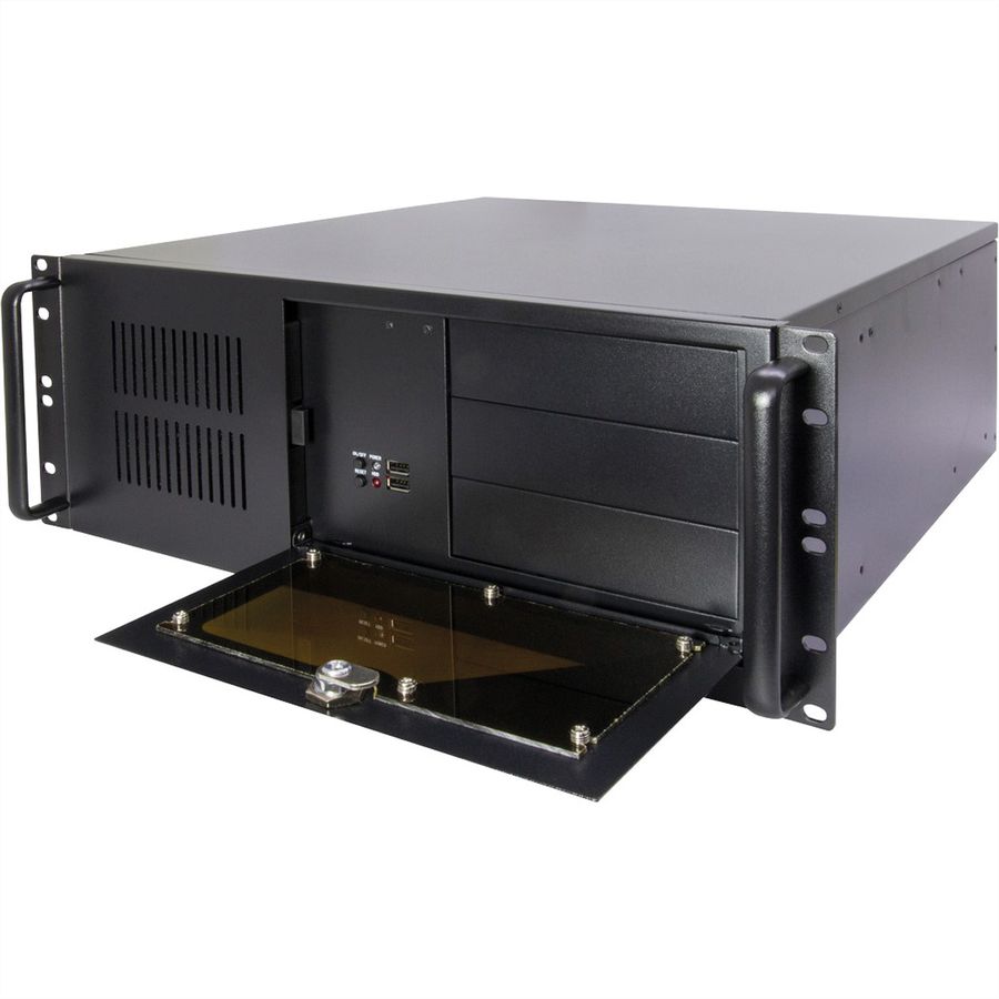 19-inch server behuizing STD, IPC 4U 4088-S, zwart